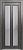 Дверь Status Fusion 612 Английская решетка Дуб Патина